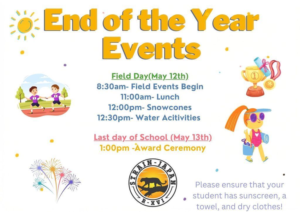 end of the year