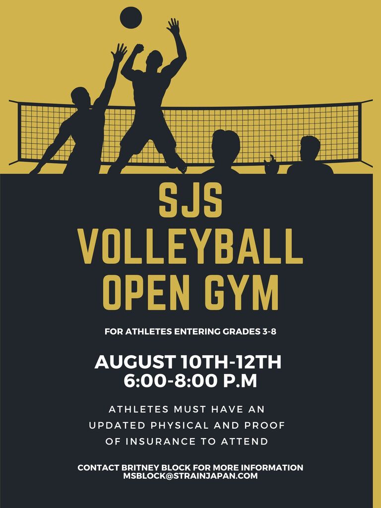 Open Gym Dates 26/27