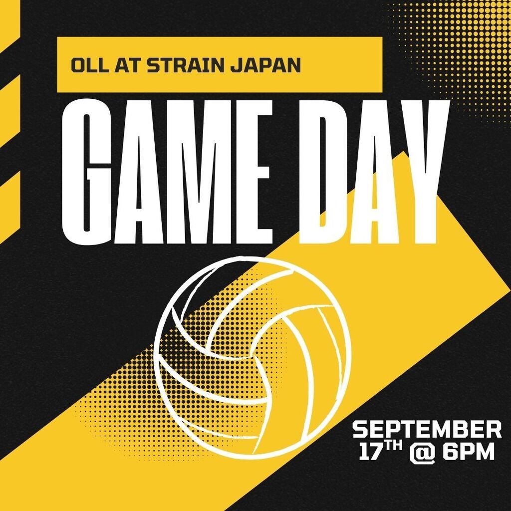 oll vs Strain Japan volleyball games tonight at 6pm
