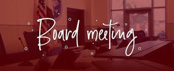 board meeting