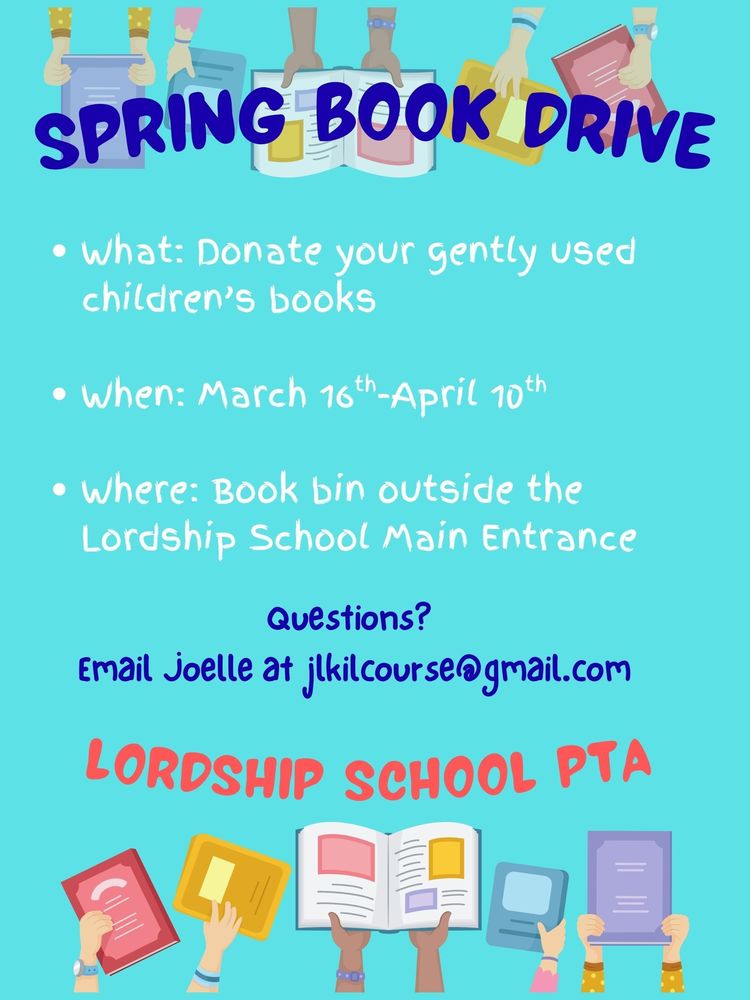 Book Drive Flier