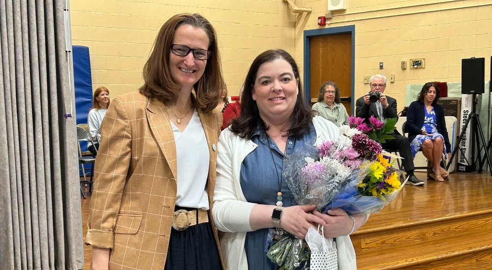 Jessica Scandurra Teacher of the year