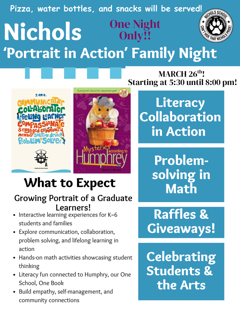 Portrait in Action Flyer