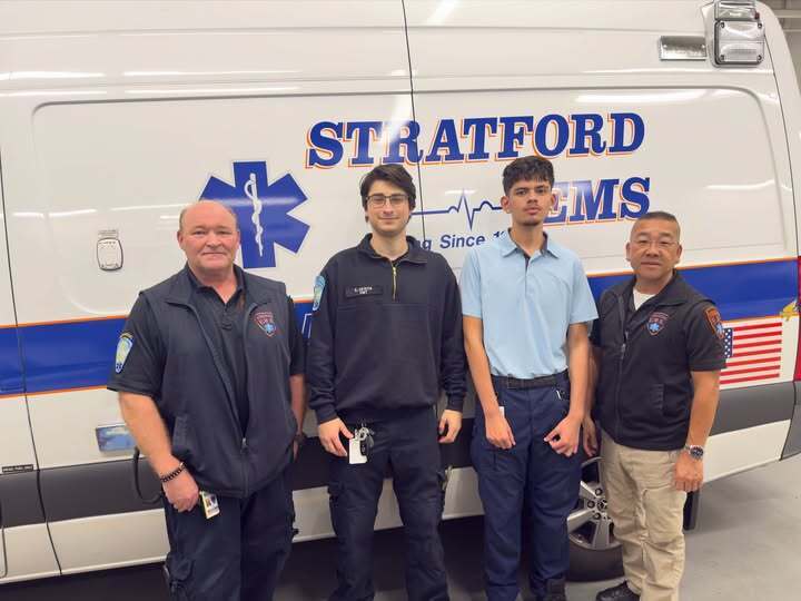 Stratford High School Student Assists on an EMS Call