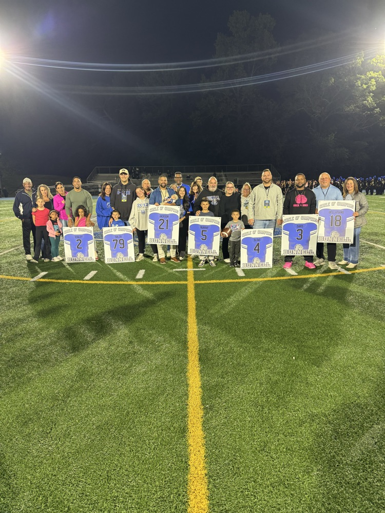  Bunnell Football Circle of Honor 2025 Inductees 