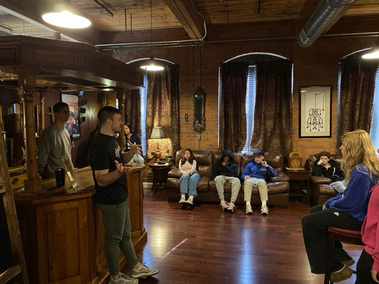 Mr. T’s Forensic field trip to Escapism!