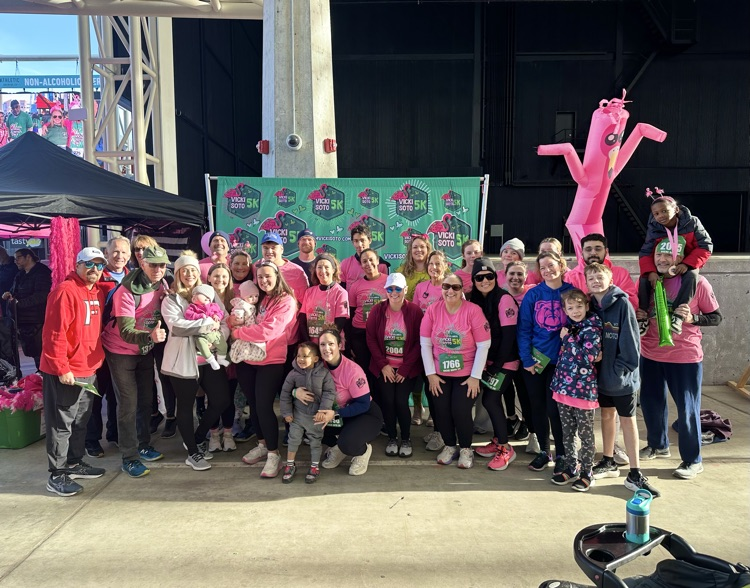 Team Bunnell at the 2025 Vicki Soto 5K!!!