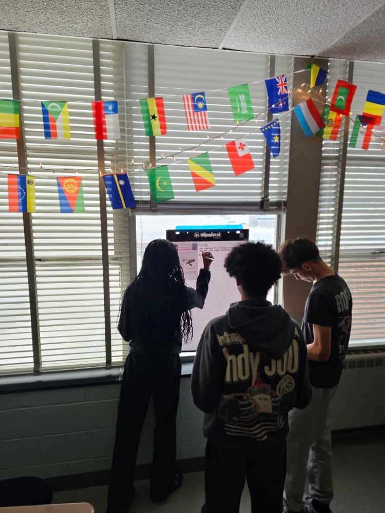 Great stuff in our Humanities classes these days! 