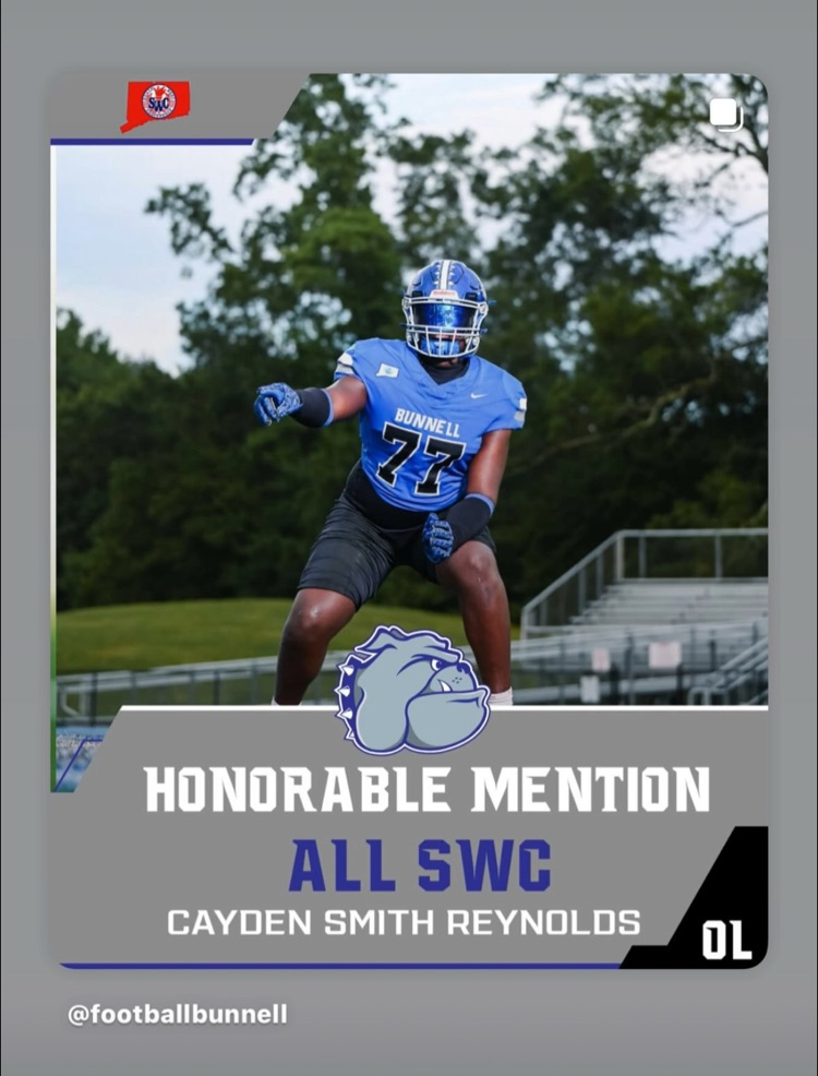 Congratulations to these Bunnell Student Athletes!