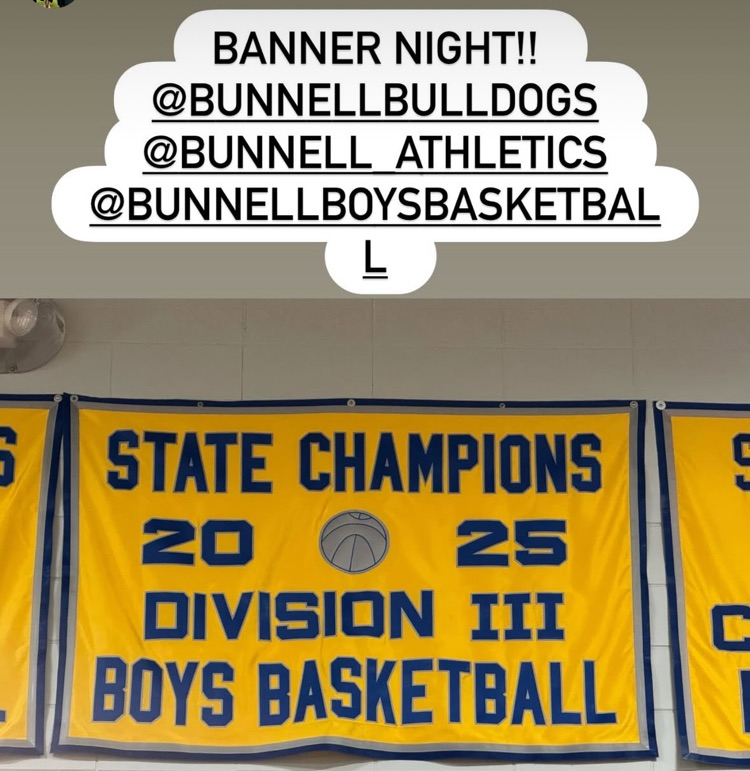The banner is UP! Let’s Go!!!