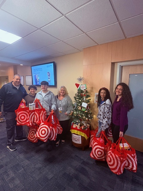 Mr. Piroh’s classes raise $900 for Toys for Tots!