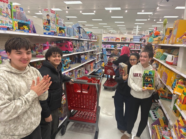 Mr. Piroh’s classes raise $900 for Toys for Tots!