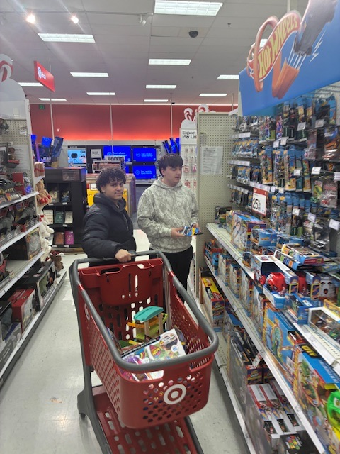 Mr. Piroh’s classes raise $900 for Toys for Tots!