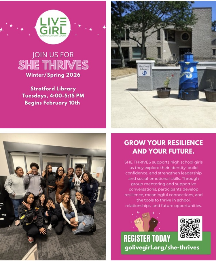 “She Thrives” is coming to the Stratford Library!