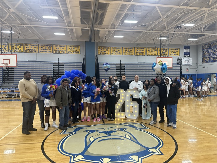 BHS Girls Basketball Senior Night!