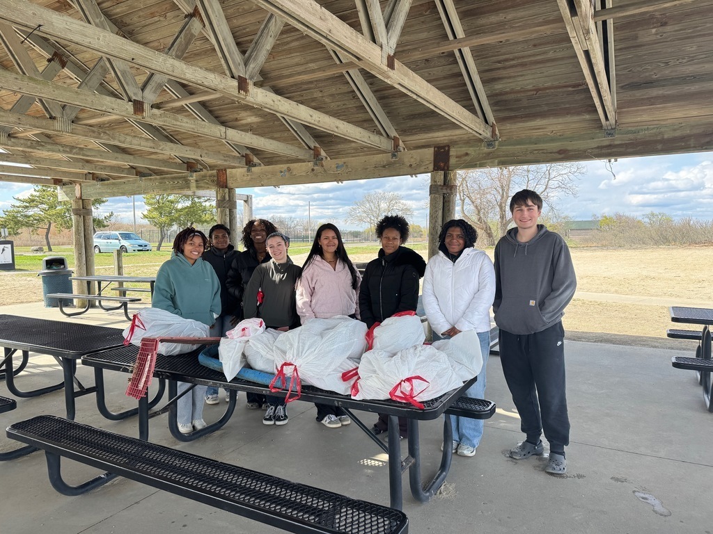 National Honor Society members celebrated Earth Day