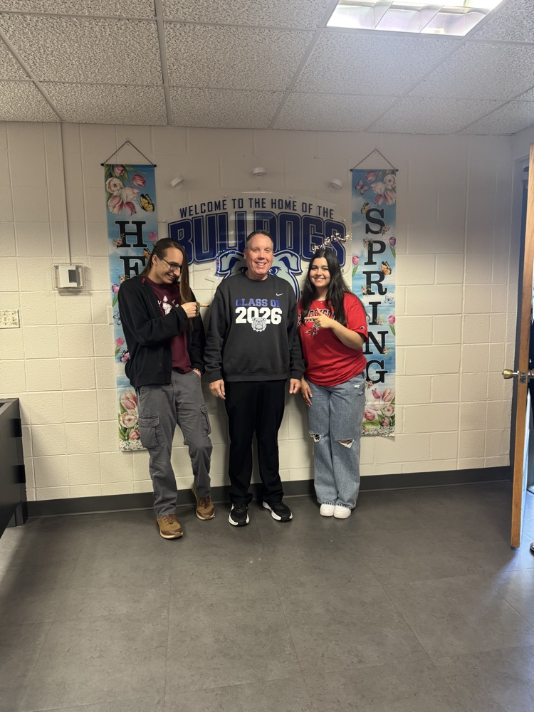 Bunnell High School’s 2026 Valedictorian, Baylen and Salutatorian, Julia!
