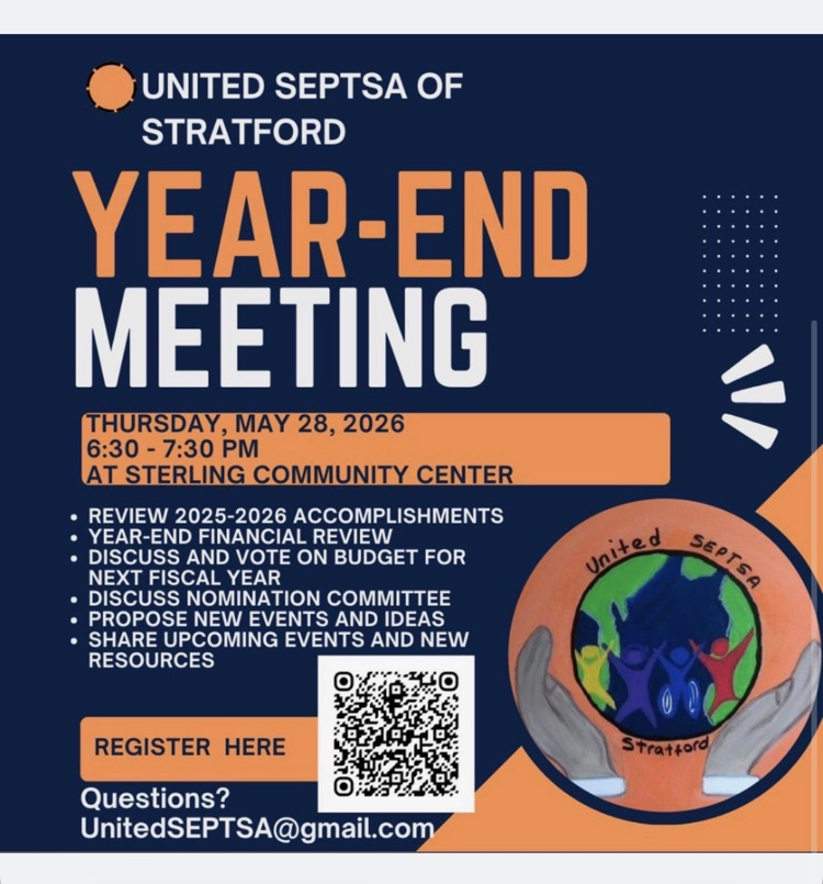 UNITED SEPTSA OF STRATFORD YEAR END MEETING!
