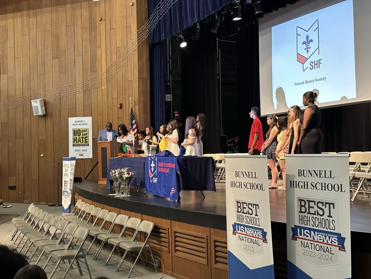 Bunnell Honors Societies Induction Ceremony