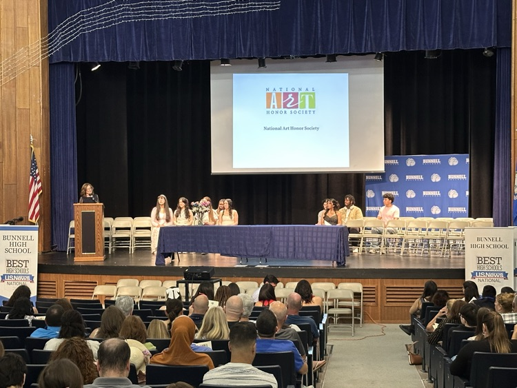 Bunnell Honors Societies Induction Ceremony