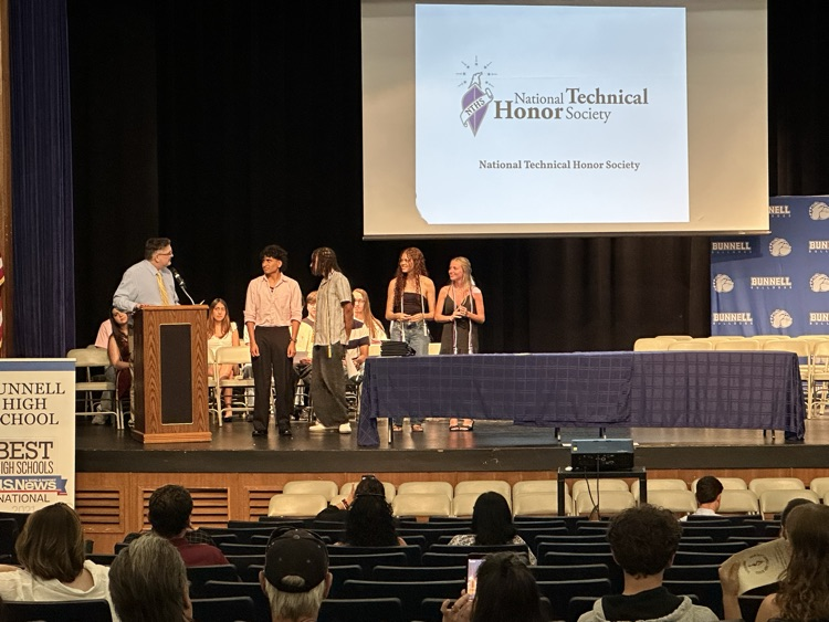 Bunnell Honors Societies Induction Ceremony