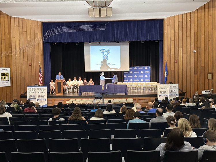 Bunnell Honors Societies Induction Ceremony