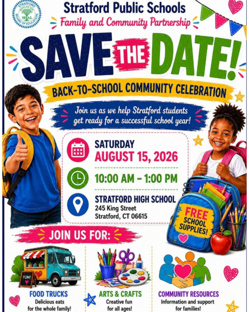Save the Date! Back to School Celebration