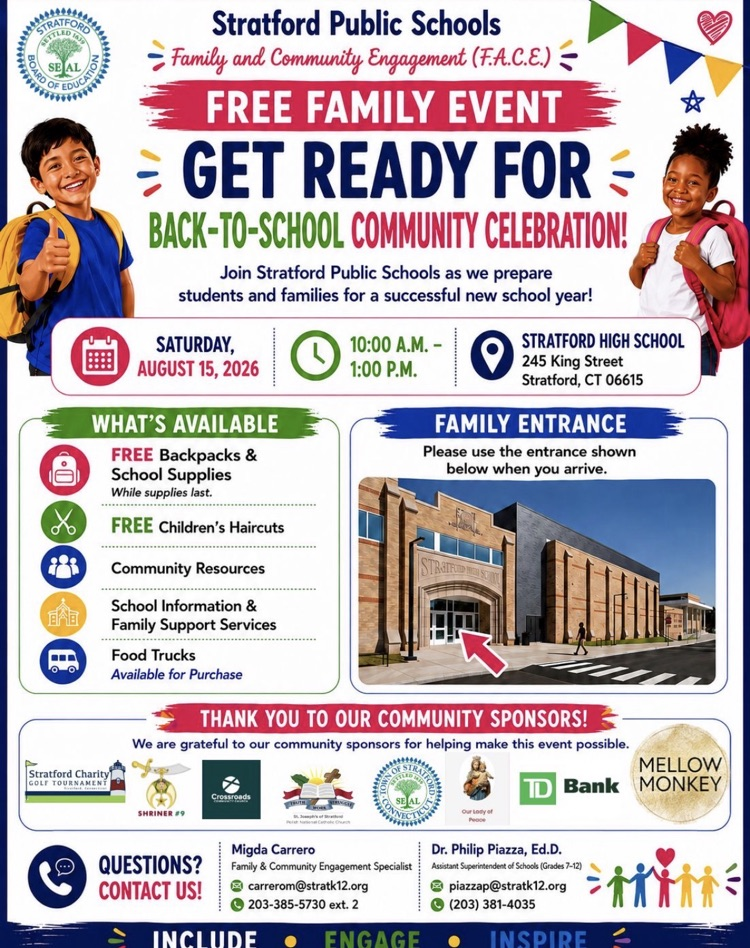 SPS Back to School Community Celebration!