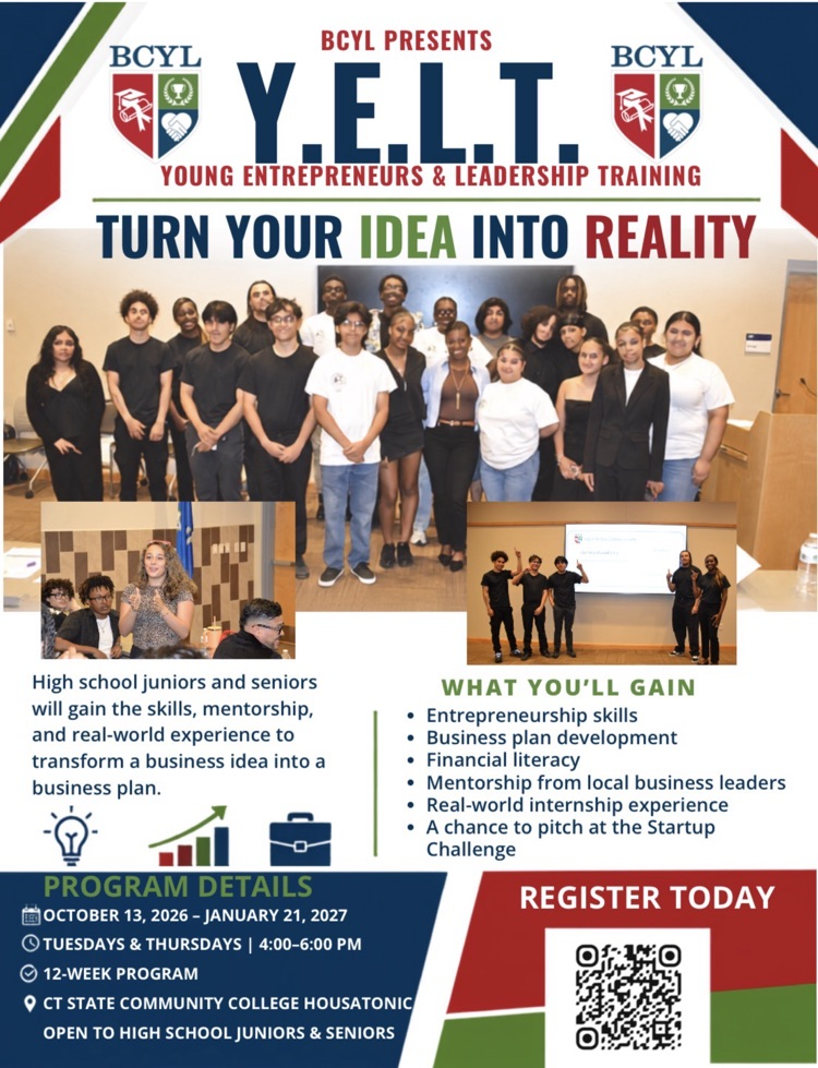 Y.E.L.T. for Juniors & Seniors!