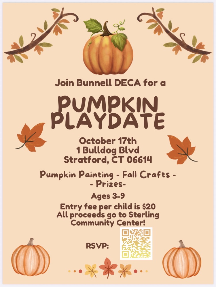 IT’S THE GREAT PUMPKIN, BUNNELL! Pumpkin Patch Fundraiser!