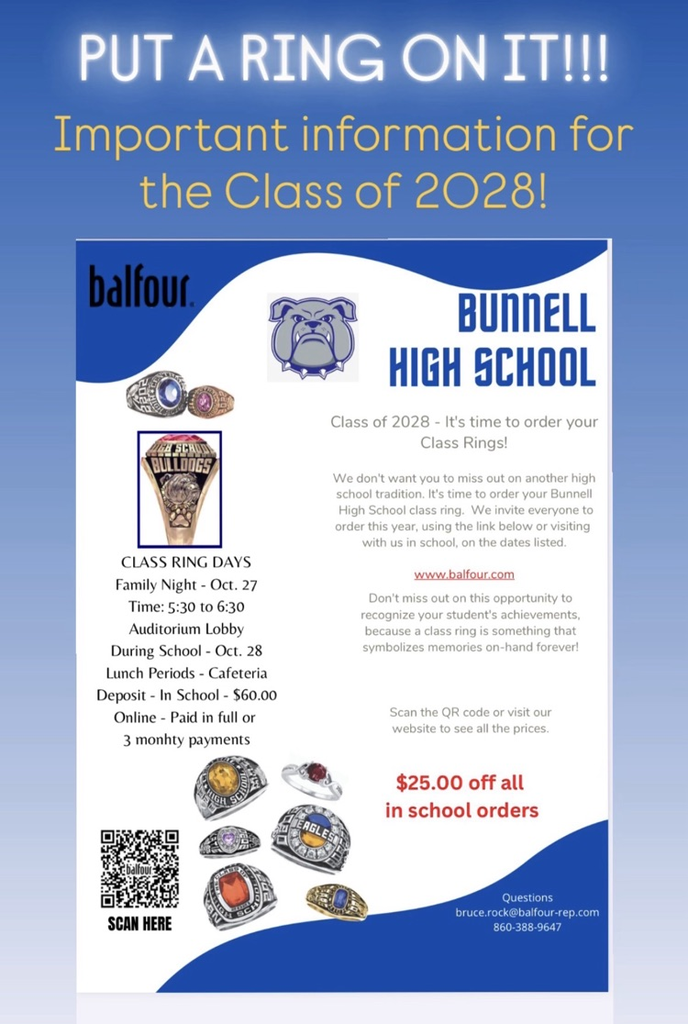 BHS Junior Ring Sales Are Here!