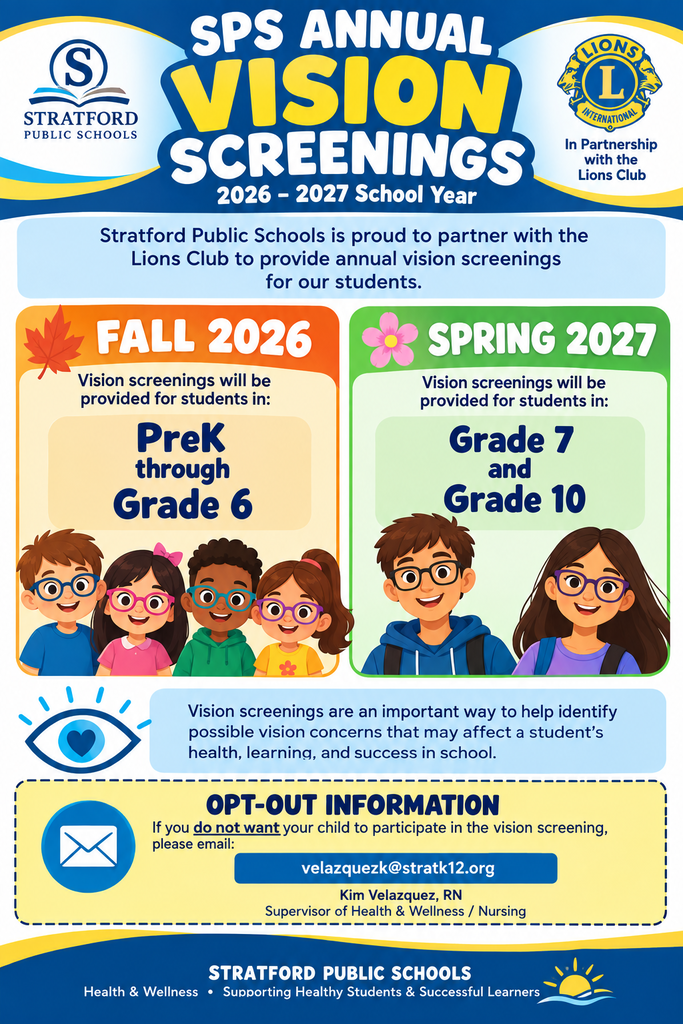 SPS Annual Vision Screenings