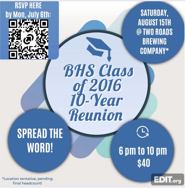 Class of 2016 Reunion