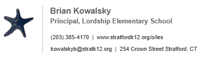 Principal Contact Info