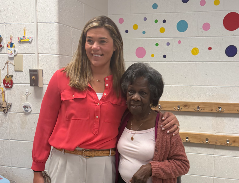 Mrs. Saunders and Ms. Juanita