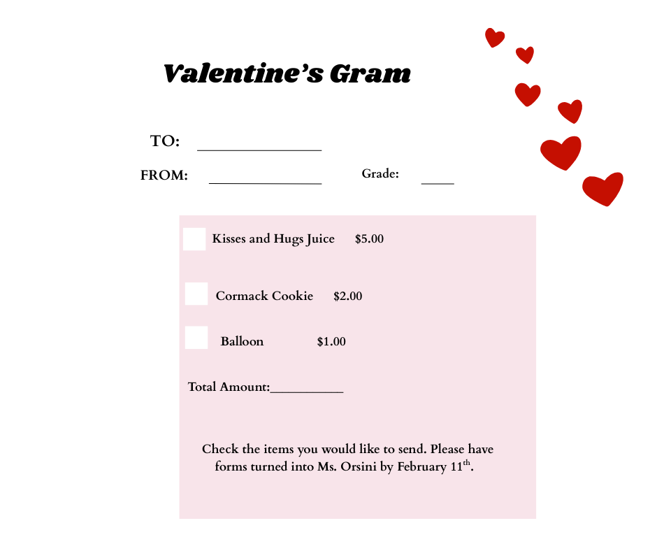 Grams Order Form