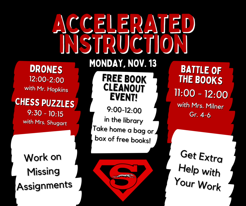 Please remember that Monday, November 13, 2023, is an Accelerated Learning Day! You can find our school calendar here: https://5il.co/1tp4v