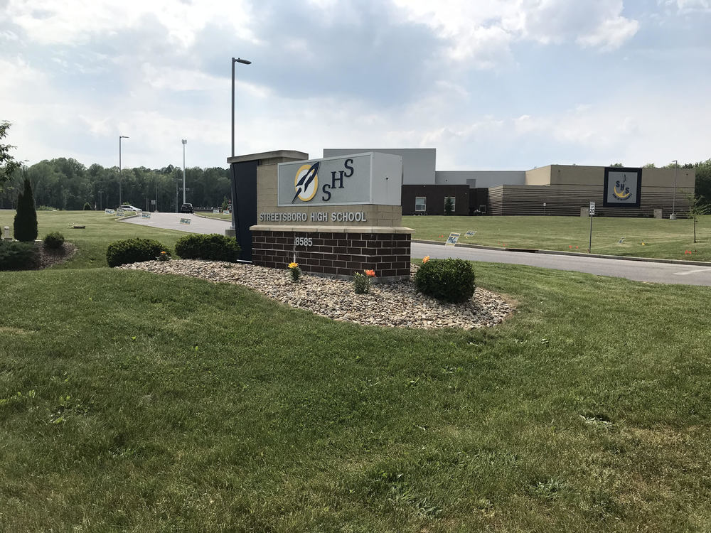 Streetsboro High School sign