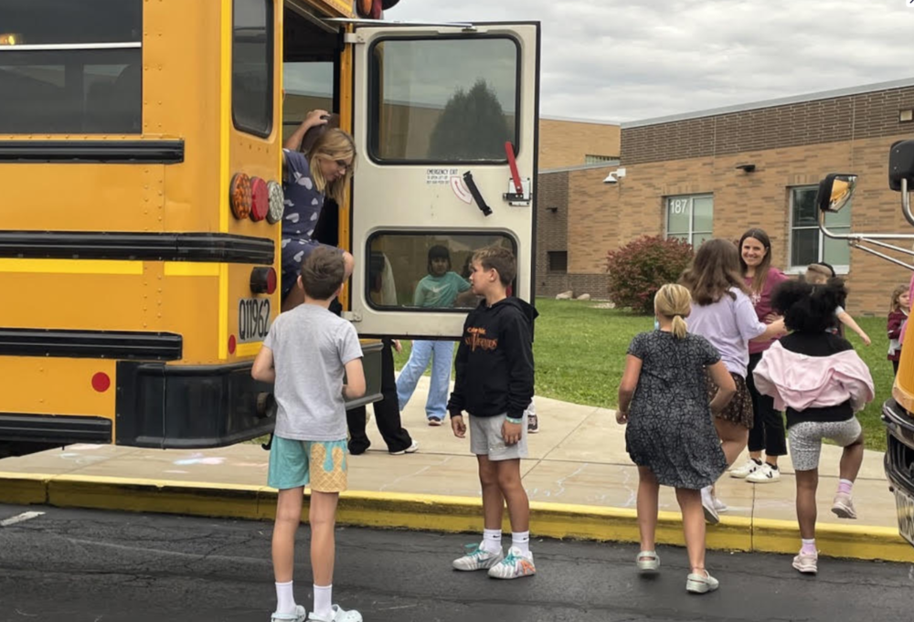 Streetsboro Students Practice School Bus Safety During Annual Evacuation Drills