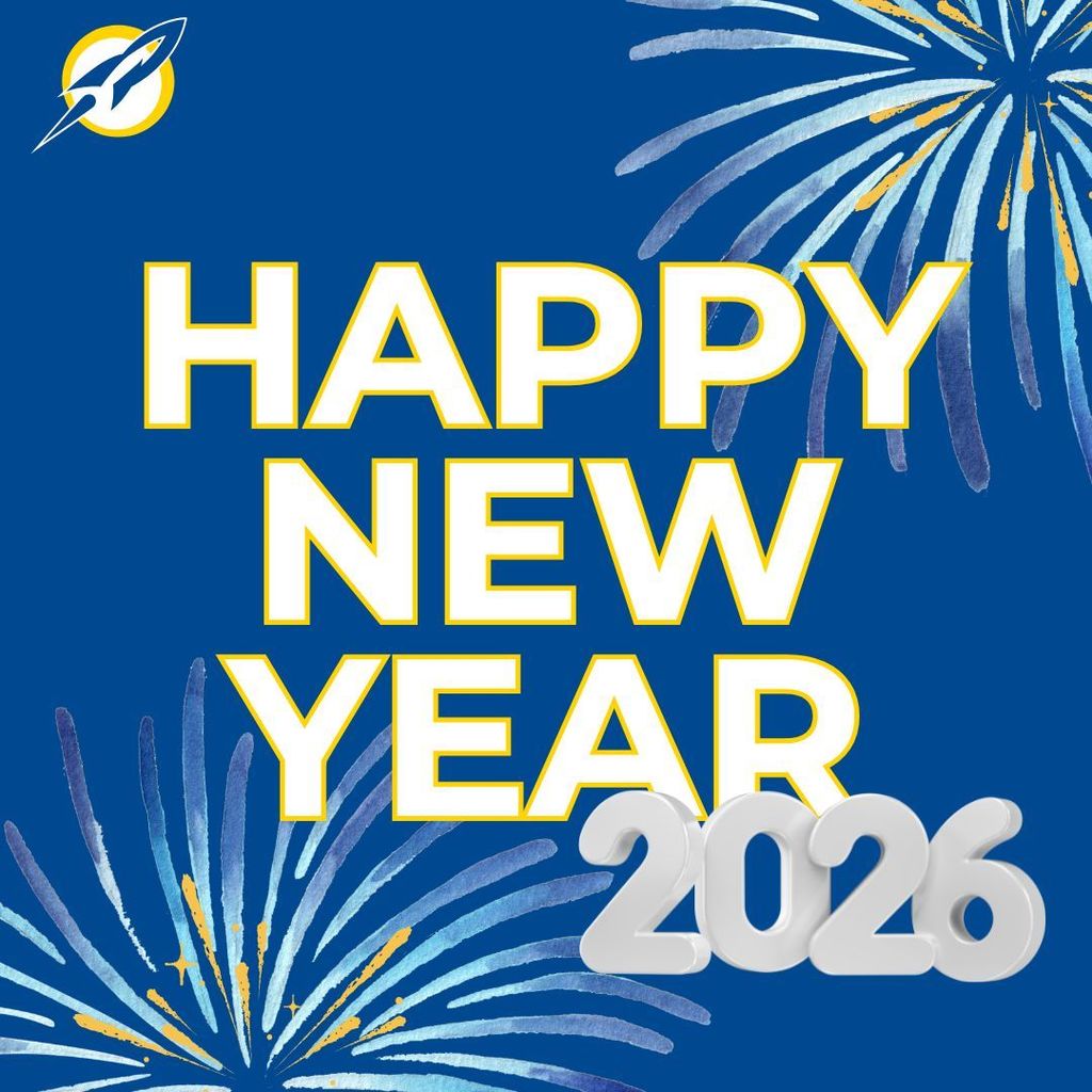 Happy New Year, Rocket families! Here's to fresh starts, new goals, and exciting learning adventures ahead. Wishing everyone a healthy, successful, and joyful 2026. See you back in the classrooms soon!