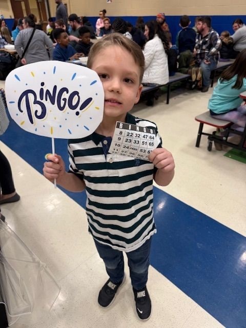 Our Second Annual Bingo Night was a blast! The cafeteria was packed with kids and families enjoying snacks, laughter, and tons of fun. We can't wait to do it again next year!