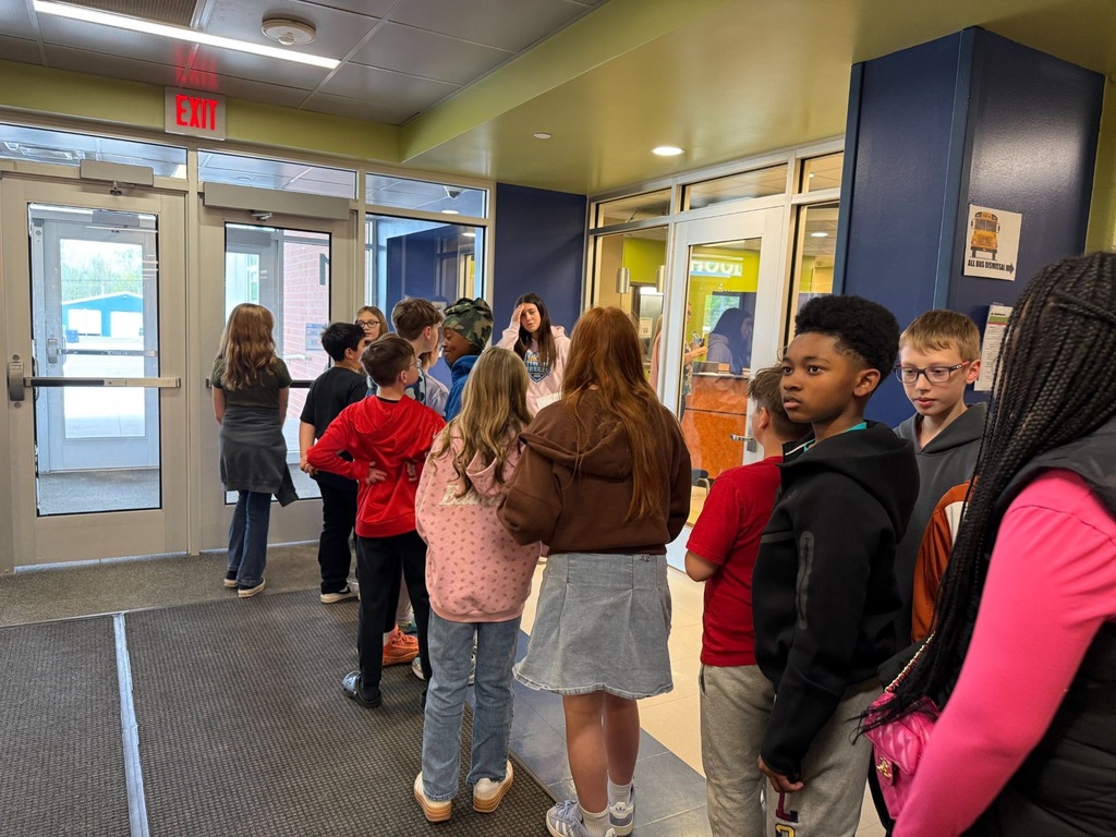 Fifth-graders toured Streetsboro Middle School last week and got a head start on scheduling their classes for next fall. Big things ahead!