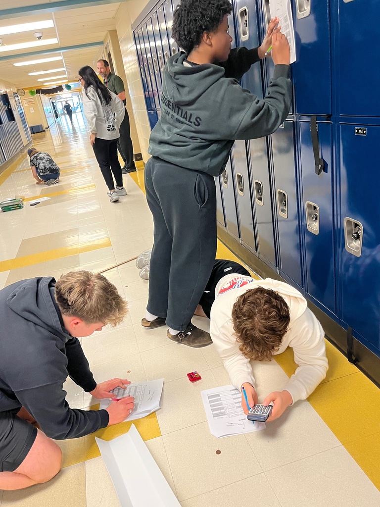 8th grade science students are wrapping up speed and motion labs while putting the finishing touches on their Soap Box Derby cars. Best of luck to drivers Matthew Mohr, Fletcher Gentile, and Isabella Rossman on race day!
