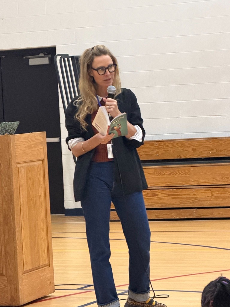 Author Elana K. Arnold visited HDI as part of One Book, One School! She read from A Boy Called BAT, spoke to students about being a writer, and signed each student's personal copy. What a memorable experience!