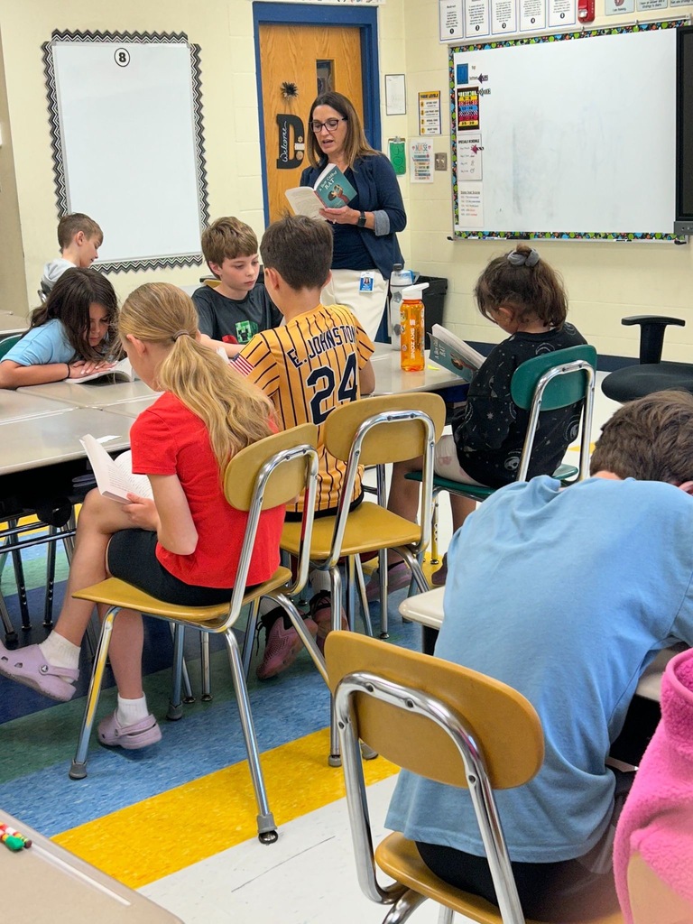 We had parents come in this week as guest readers for “One Book, One School”. We’re so grateful to have such supportive families who will take time out of their day to join us!  Other guest readers this week included firefighters, police officers, 2nd and 6th grade teachers, and district administrators. 