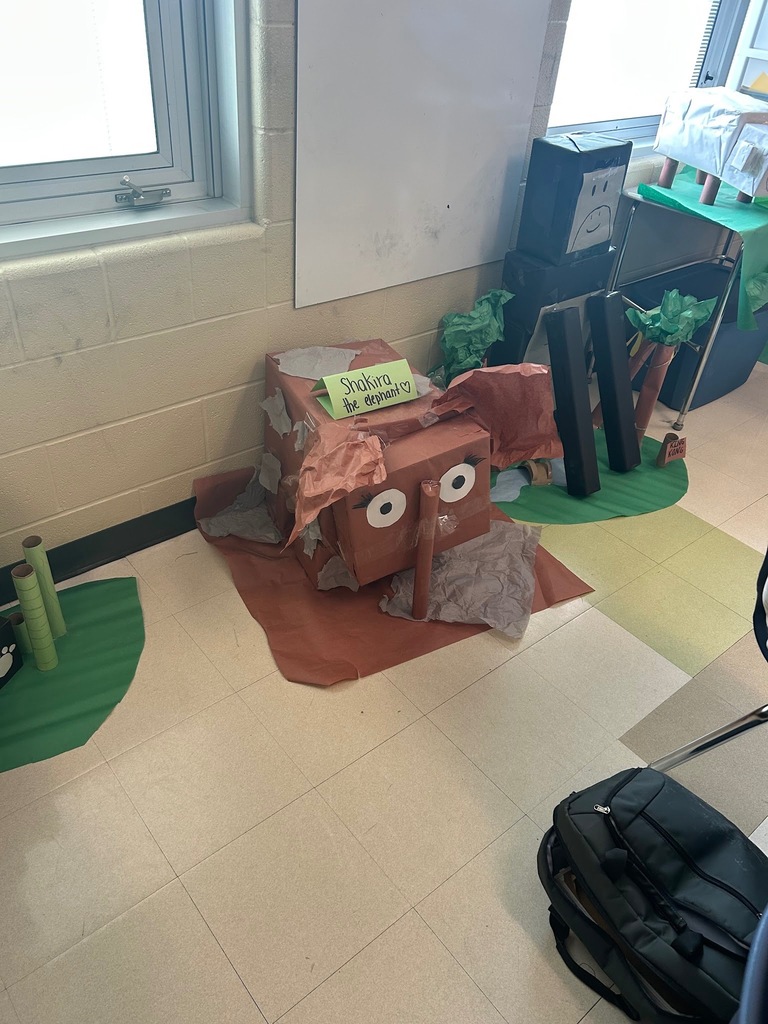 Ms. Johnston's math students built an Animal Zoo to explore volume and surface area! Using 3D shapes, students designed habitats for everything from giraffes to penguins while combining math, creativity, and teamwork. Geometry never looked so fun! 