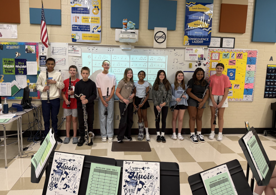 r 7th Grade Band Clarinet Section