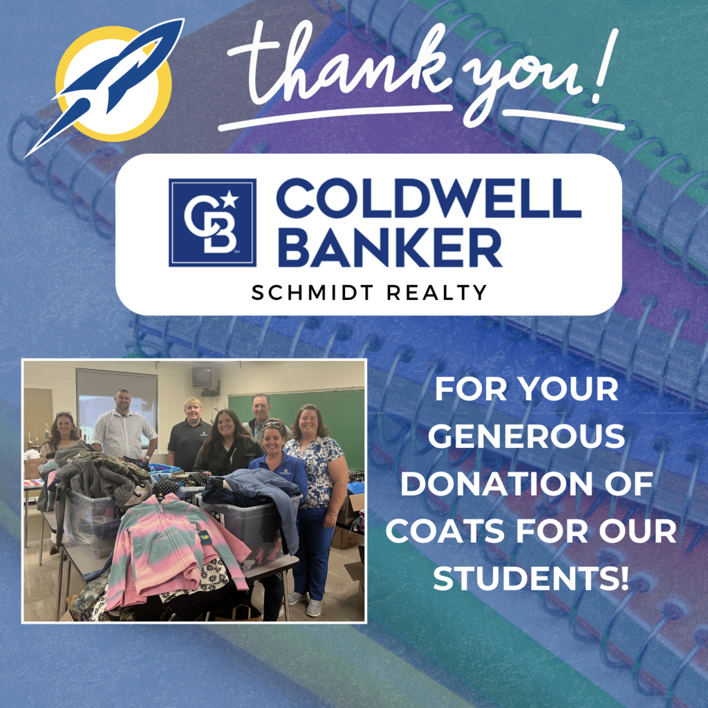 donation from Coldwell Banker of coats