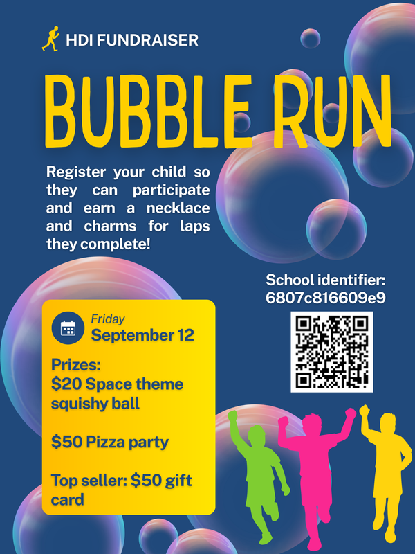 Bubble Run Flyer