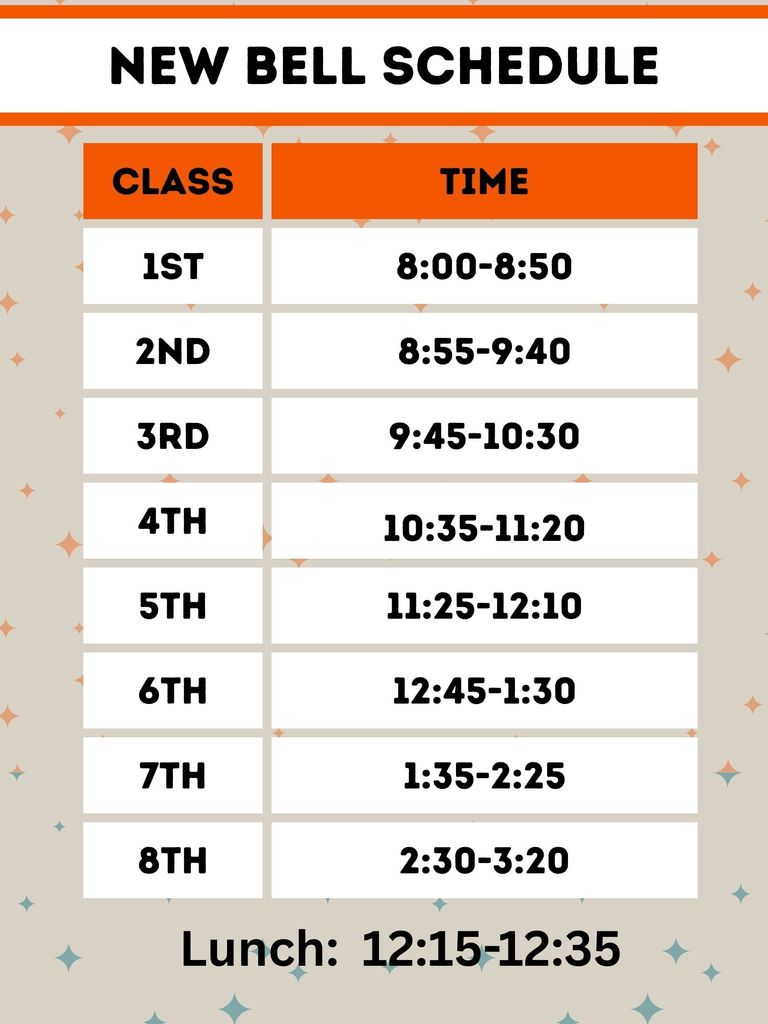 bell Schedule
